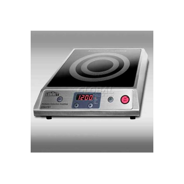 Summit Appliance Div. SummitPortable Induction Cooktop, Black Ceran